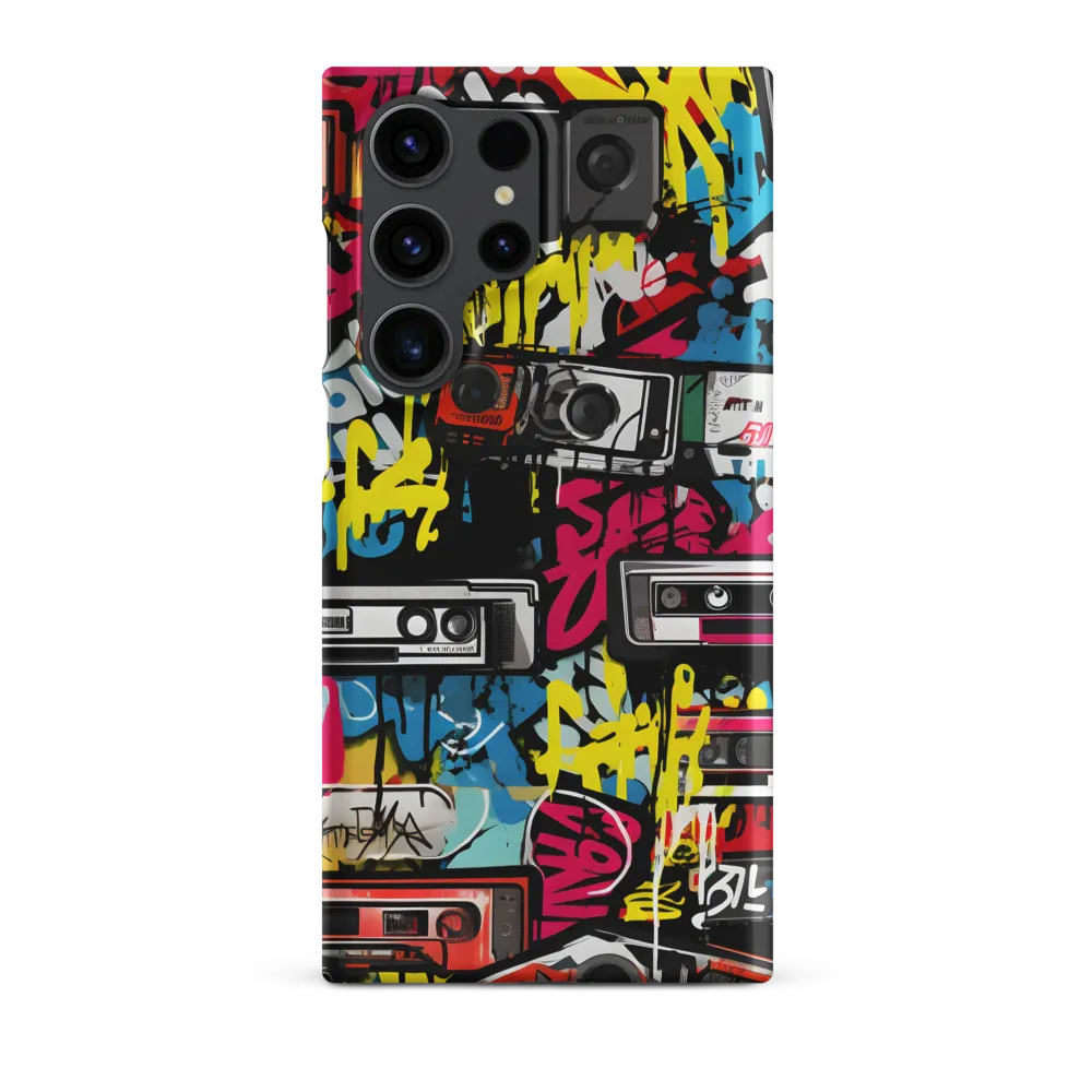 Urban Nostalgia: A Retro Cassette Explosion