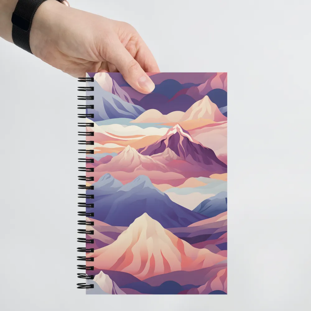 Ethereal Mountain Symphony | Spiral Notebook