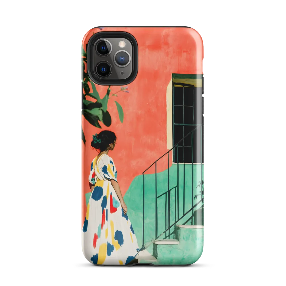 Stairway to Colorful Bliss | Phone Case |  11 Pro Max | Tough Case | Glossy