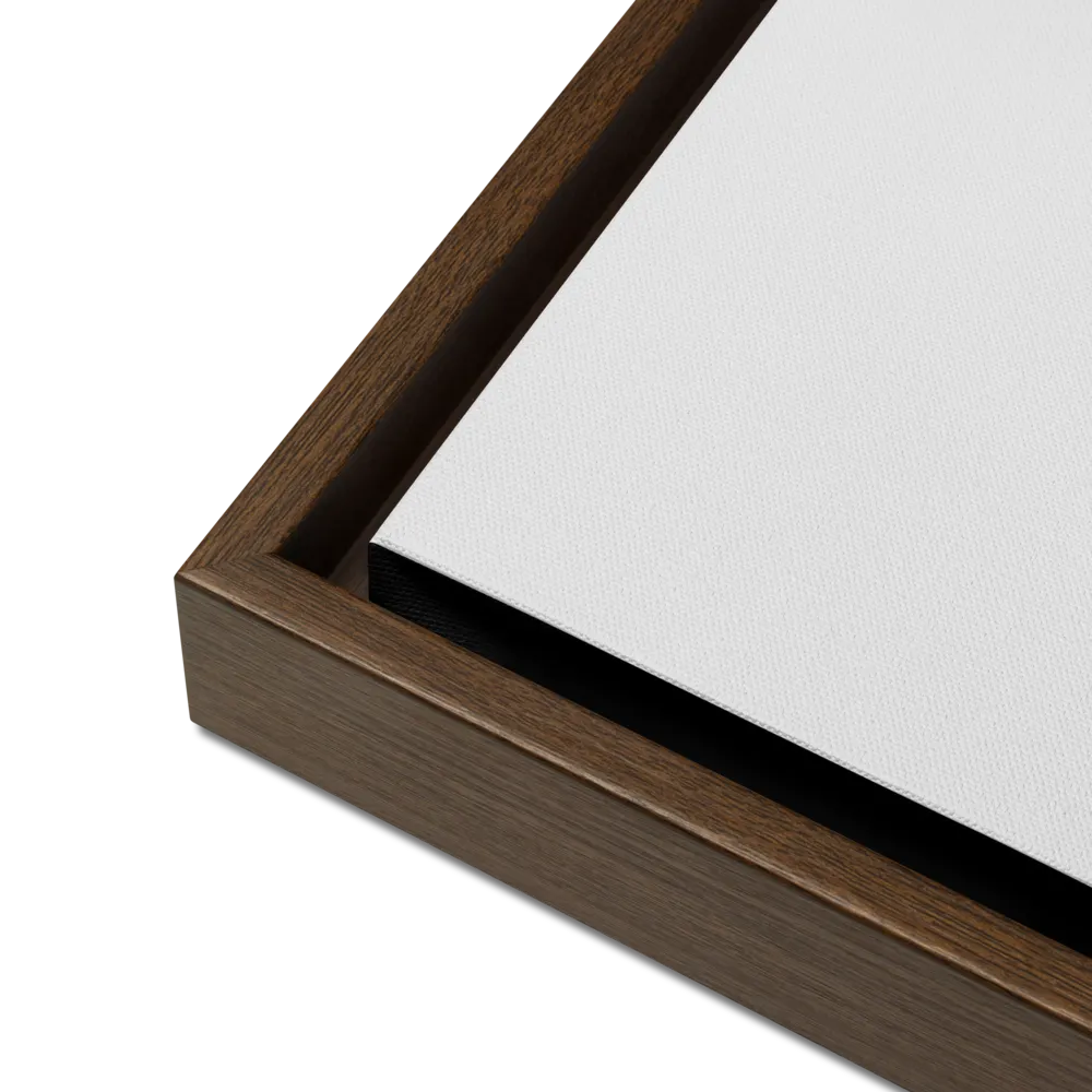 Veil of Mystery | Canvas with Brown Frame | 24″×36″