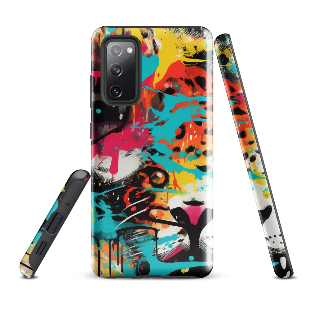 Fierce Fusion: Tiger and Lion in Graffiti