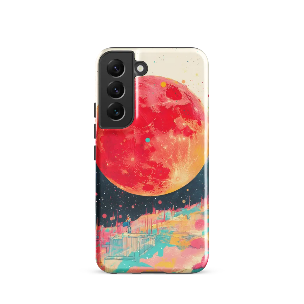 Crimson Dreams: A Lunar Exploration