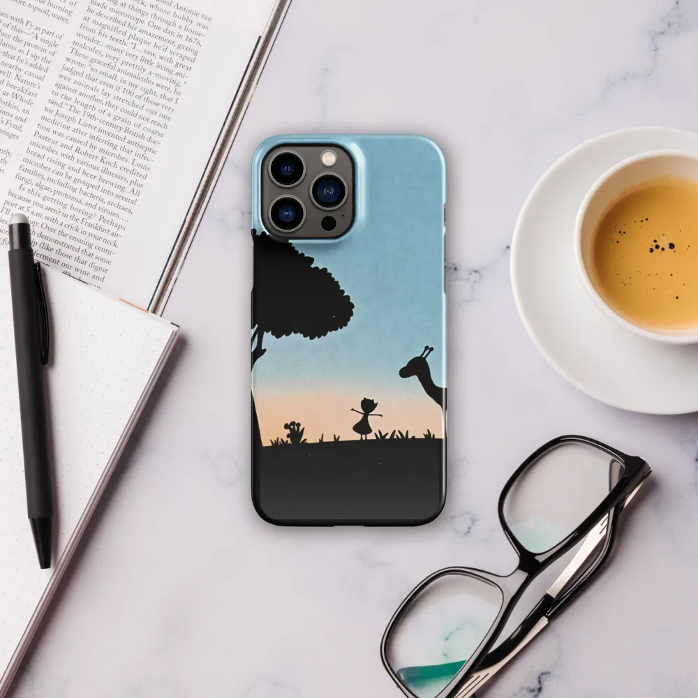 Curiosity in the Silhouette | Phone Case |  13 Pro Max | Snap Case | Glossy