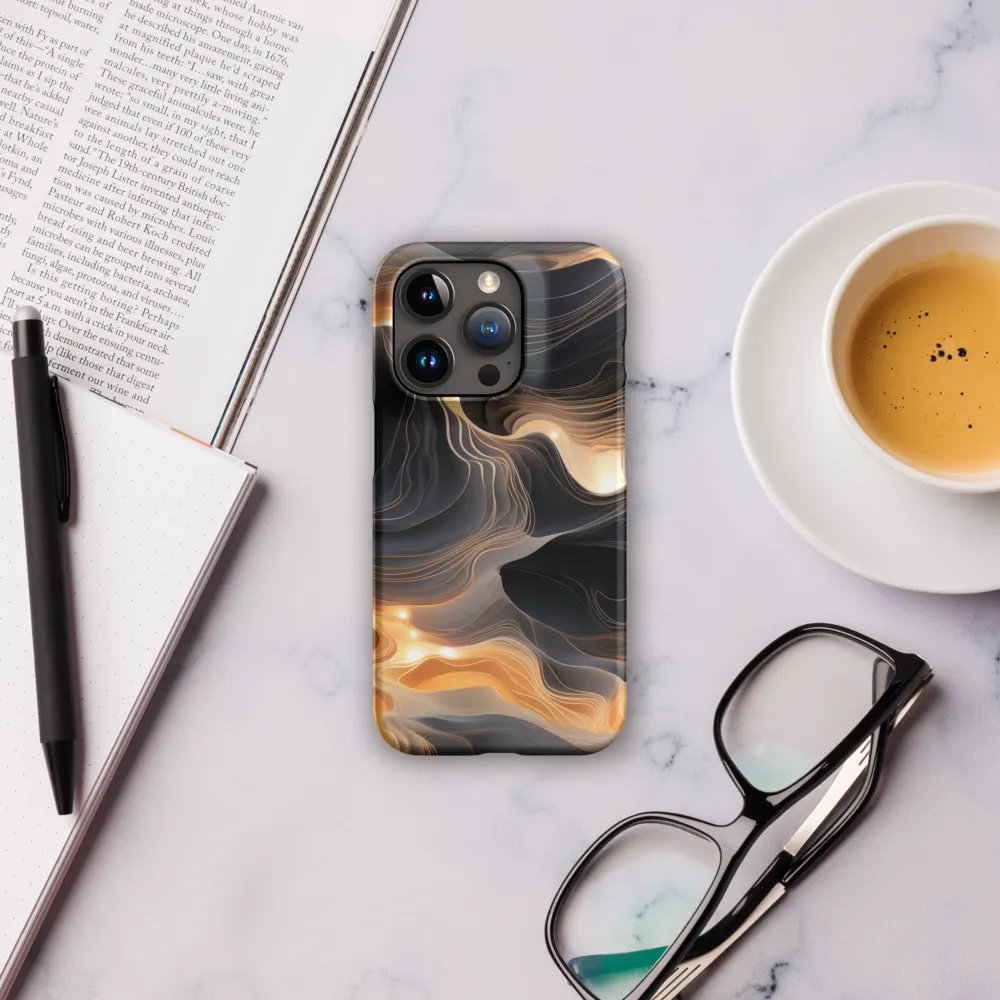 Fluid Harmony | Phone Case |  15 Pro | Snap Case | Matte