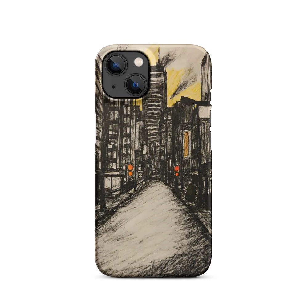 Cityscape of Solitude | Phone Case |  13 | Snap Case | Matte