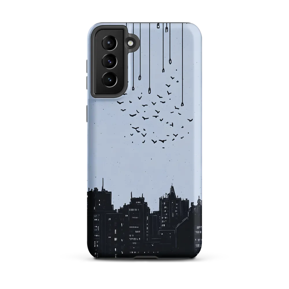 Elevated Serenity: A Minimalist Cityscape