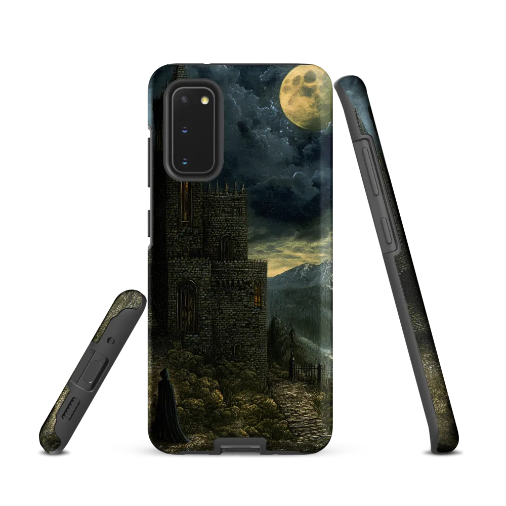 Whispers of the Moonlit Castle | Phone Case |  S20 | Tough Case | Matte