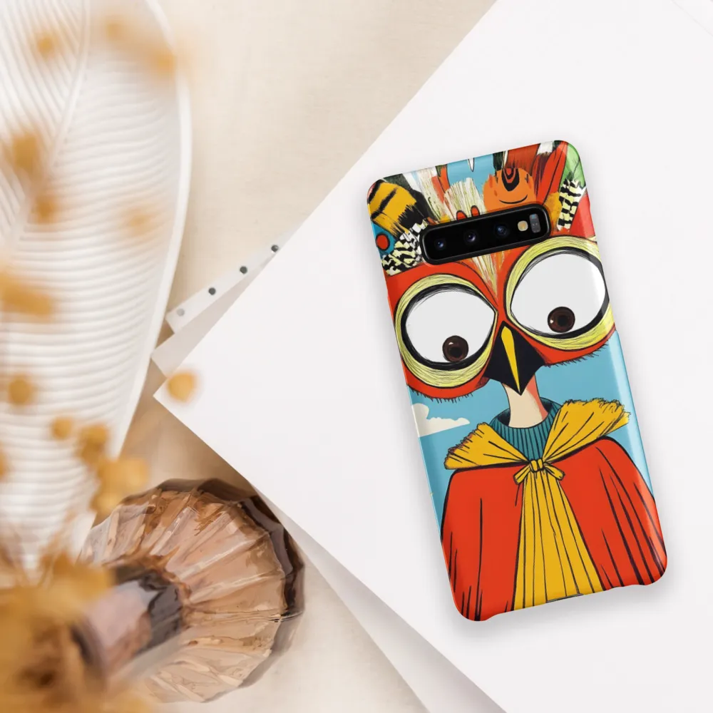 A Whimsical Encounter: The Owl-Human Fusion