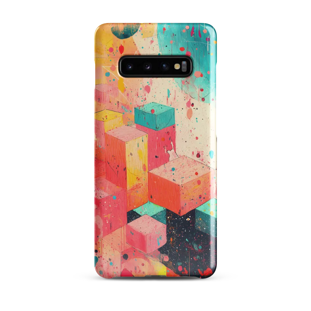 Cubist Symphony in Color | Phone Case |  S10 Plus | Snap Case | Glossy