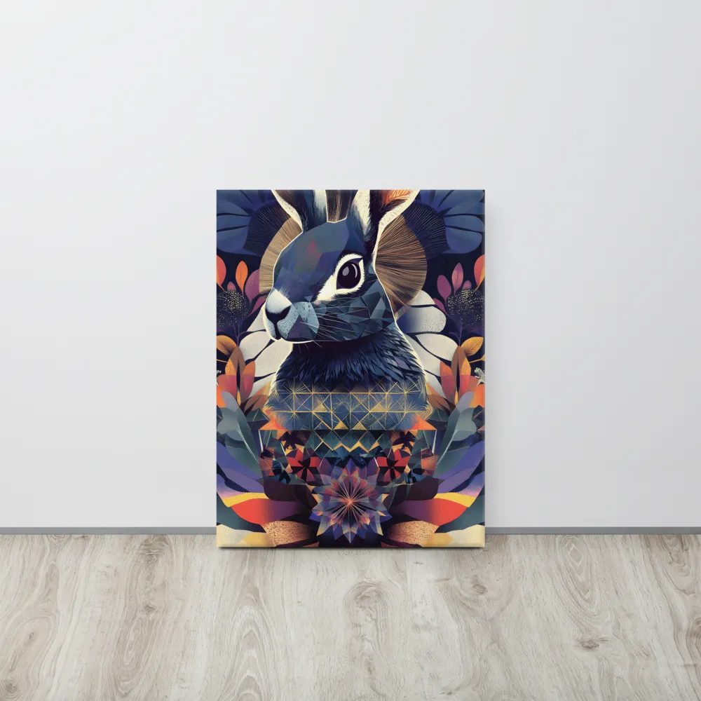 Ethereal Bunny: A Geometric Wonderland