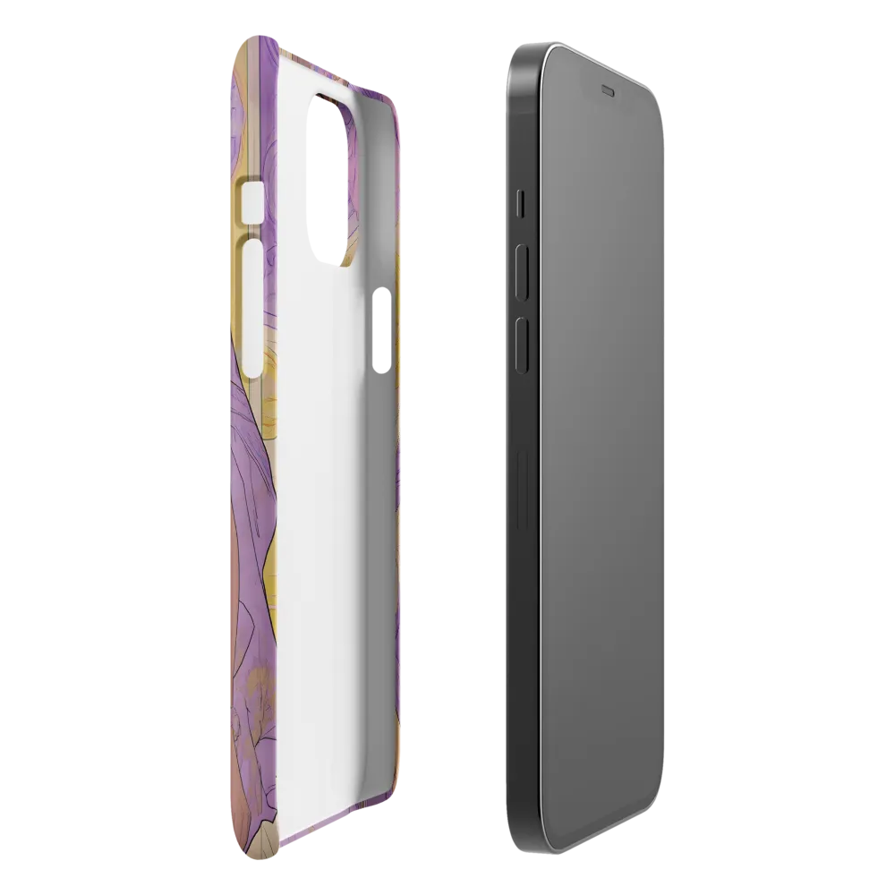Elegance in Floral Harmony | Phone Case |  12 Pro Max | Snap Case | Matte